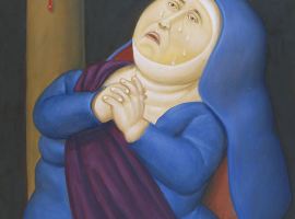 Fernando Botero - Via Crucis - Madre Afligida