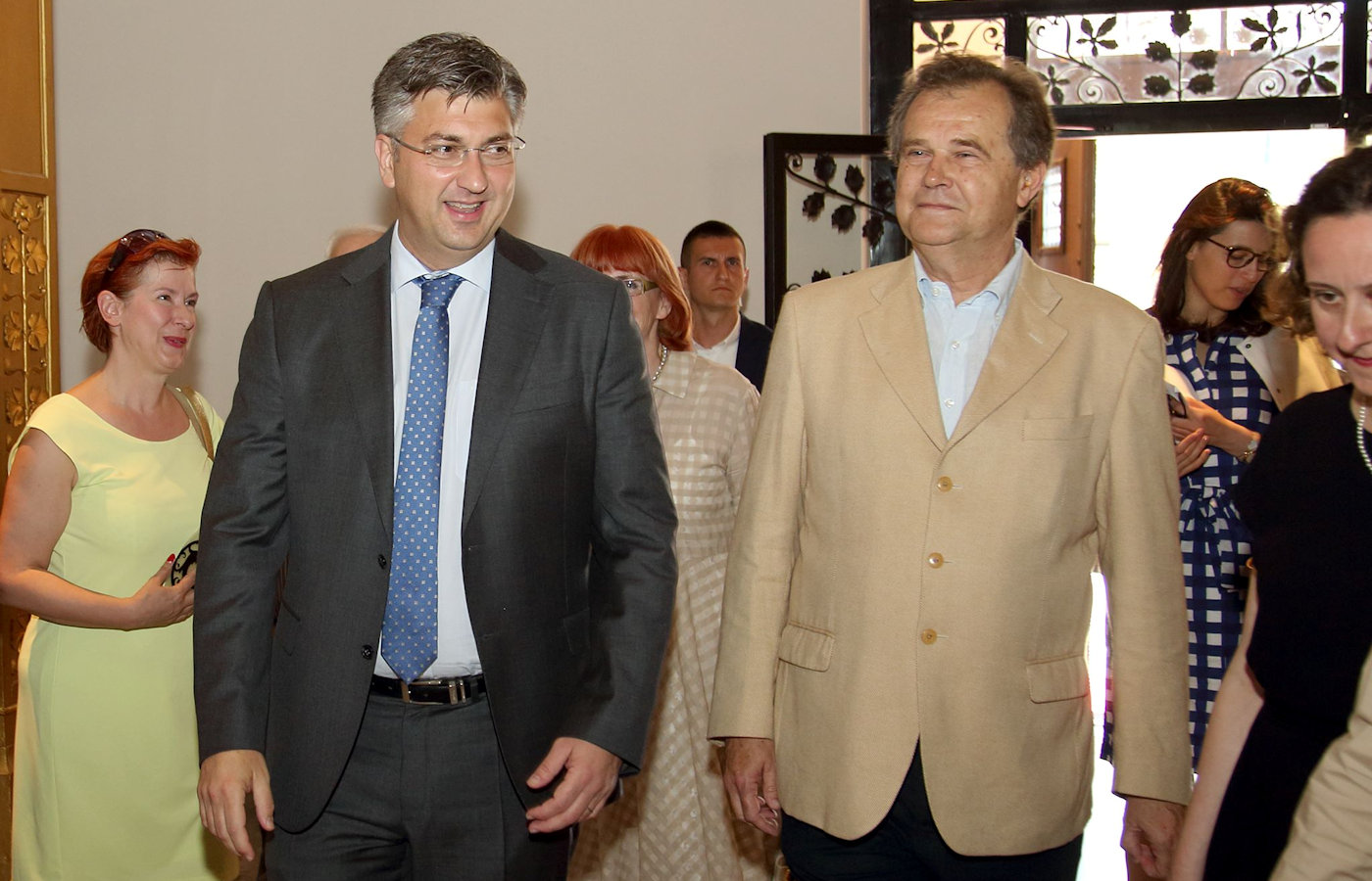 Prime Minister Andrej Plenković, Miroslav Gašparović