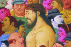 Fernando Botero - Via Crucis - Jesus y la Multitud