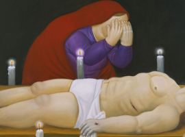 Fernando Botero - Via Crucis - Cristo ha Muerto