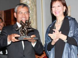 Cerimonia di presentazione all'Ambasciata Indonesiana