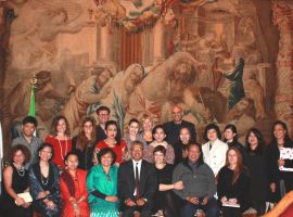 Cerimonia di presentazione all'Ambasciata Indonesiana