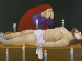 Fernando Botero - Via Crucis - Cristo ha Muerto