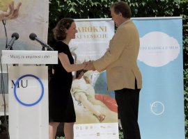 Minister of Culture Nina Obuljen Koržinek, Miroslav Gašparović
