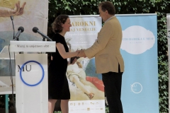 Minister of Culture Nina Obuljen Koržinek, Miroslav Gašparović