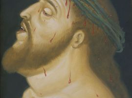 Fernando Botero - Via Crucis - Cabeza de Cristo