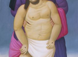 Fernando Botero - Via Crucis - Maria y Jesus Muerto