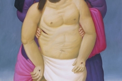 Fernando Botero - Via Crucis - Maria y Jesus Muerto