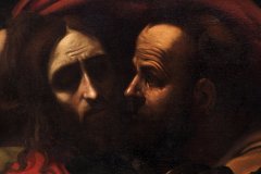 Caravaggio: la presa di Cristo dalla collezione Ruffo