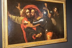 Caravaggio: la presa di Cristo dalla collezione Ruffo